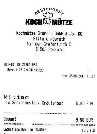 addn Hffner Kochmtze Restaurant